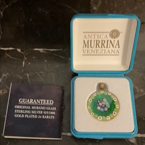 Vintage Antica Murrina Veneziana Pendant